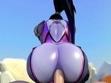 3D Animation Gentle Characters Wild Fuck in All Poses