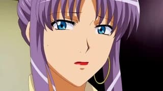 Beautiful titty fuck in a hentai scene!